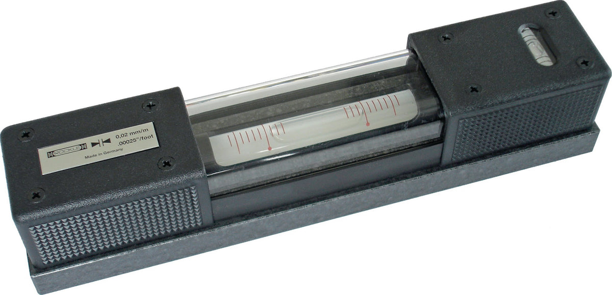 ROECKLE Horizontalwasserwaage DIN 877, 0,3 mm/m, 160 x 42 x 42 mm, Präzisionsausführung