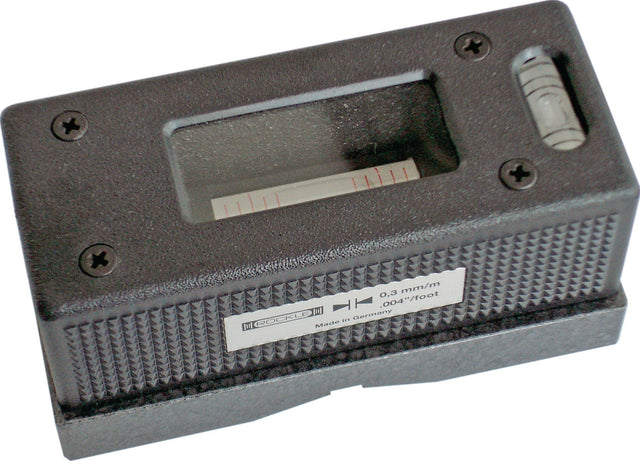 ROECKLE Kurbelzapfenwasserwaage DIN 877 – 90 x 42 x 42 mm, 0,1 mm/m Genauigkeit