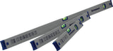 PROMAT Wasserwaagenset 3-teilig – 40, 60 & 100 cm mit Spiegellibelle