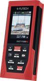 FUTECH Laserentfernungsmesser DISTY 120 RED – 0,05 bis 120 m, ± 2 mm, IP 54, Neigungsanzeige
