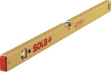 SOLA Wasserwaage AZ 180 cm Aluminium gold 0,5 mm/m – Präzision für Profis
