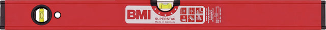 BMI Wasserwaage SUPERSTAR 40 cm Aluminium rot ± 0,5 mm/m