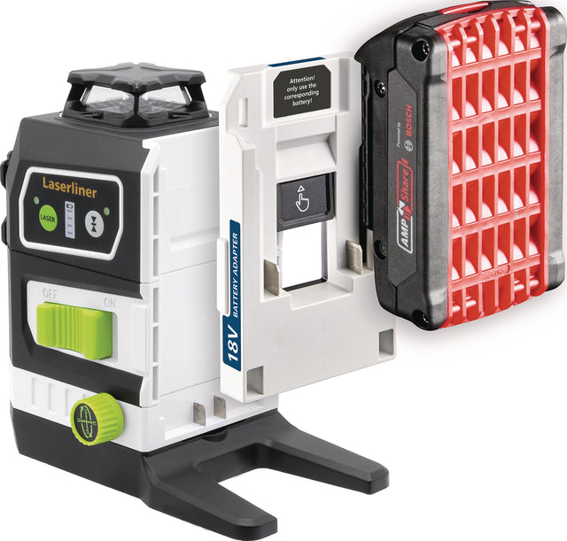 Akku-Adapter PowerAdapter Bosch Prof. von LASERLINER – 18V Kompatibilität