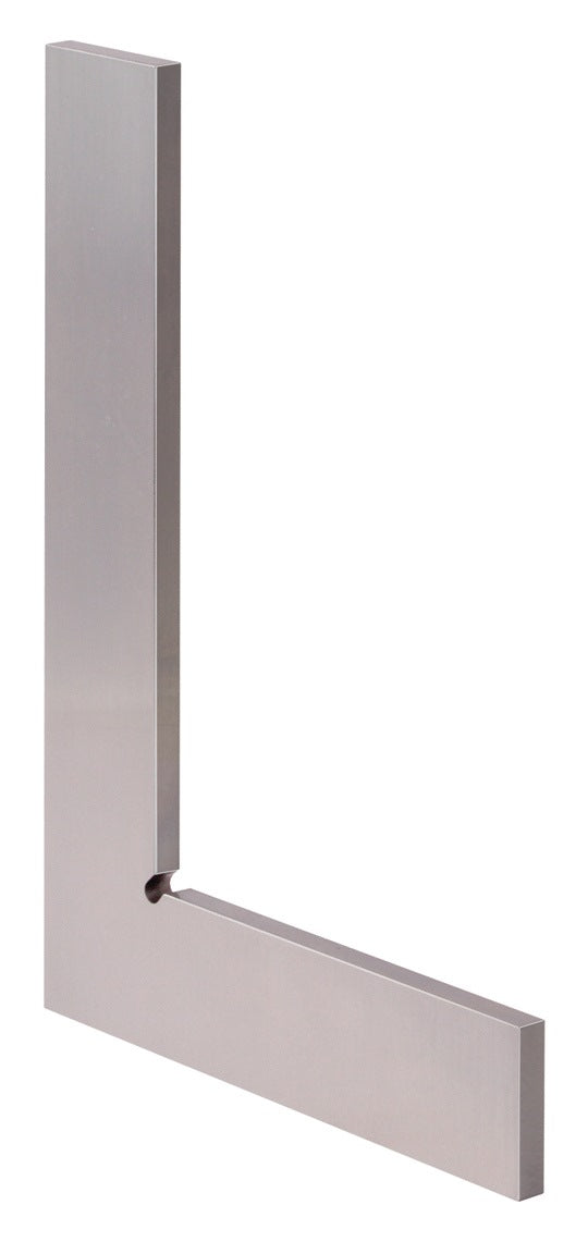 PROMAT Winkel DIN 875/II ohne Anschlag 75 x 50 mm – Präzisionsausführung aus Stahl, geschliffen
