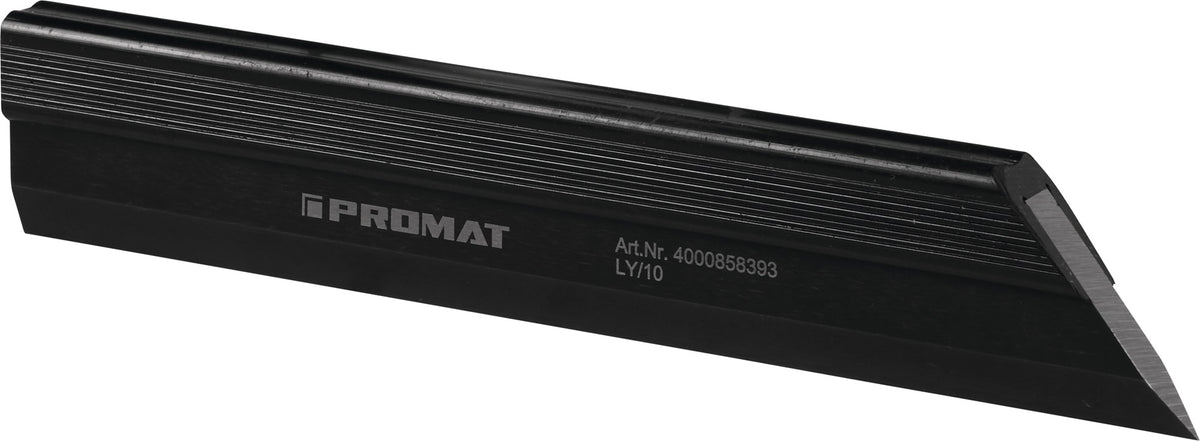 PROMAT Haarlineal DIN 874/00, 100 mm, Spezialstahl, gehärtet, für Präzisionsmessungen