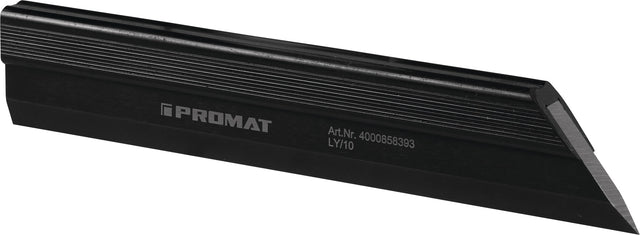 PROMAT Haarlineal DIN 874/00, 100 mm, Spezialstahl, gehärtet, für Präzisionsmessungen