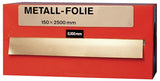 RECORD Metallfolie 0,300 mm Stahl 2500 x 150 mm Präzisionsfolie zum Justieren