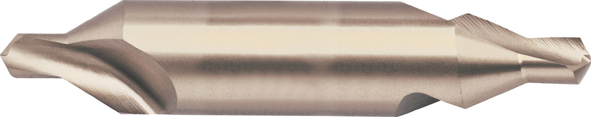 PROMAT Zentrierbohrer DIN 333 Form A 2 mm HSS TiN rechtsschneidend