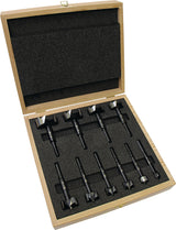 FISCH-TOOLS Forstnerbohrersatz BLACK SHARK PRO 5-tlg. Ø15-35mm für präzise Holzbohrungen