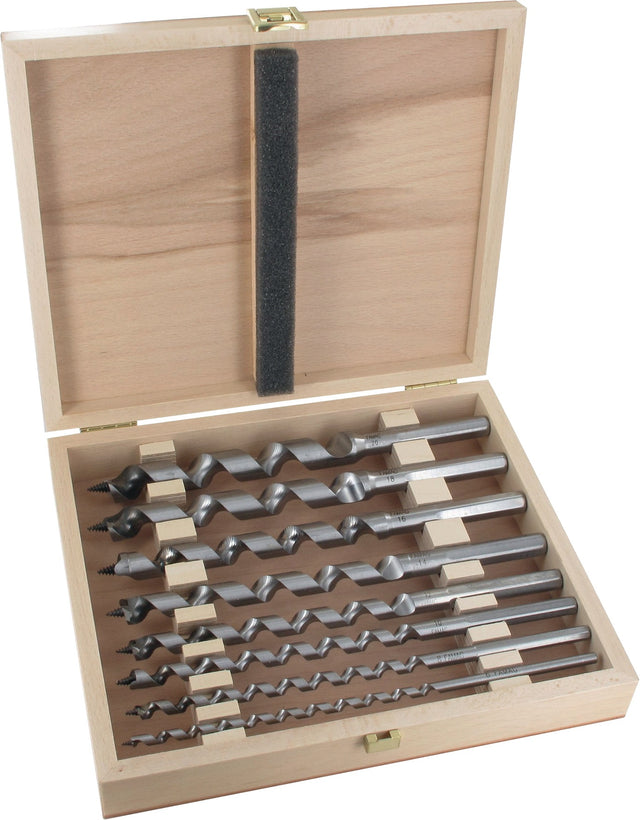 FAMAG Schlangenbohrersatz 8-teilig Ø 6-20 mm, 6-kant Schaft, Nutzlänge 160 mm