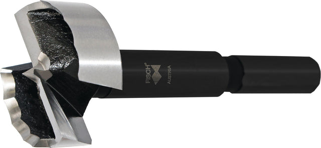 FISCH-TOOLS Forstnerbohrer Type 0317 Wave Cutter Ø 15 mm, Schaft-Ø 8 mm, Gesamtlänge 90 mm