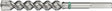 HELLER Trijet Ultimate Hammerbohrer 18 mm SDS-max, 340 mm – Für Beton & Armierung