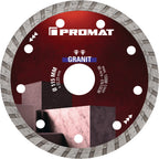 115 mm / 2,2 mm / 13300 min-¹