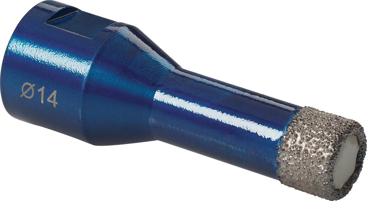 PROMAT Diamant-Fliesenbohrer PRO M14 Ø 6 mm, Länge 60,5 mm, 1-teilig – für Fliesen, Feinsteinzeug, Granit