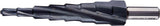 RUKO Stufenbohrer ULTIMATECUT HSS RUnaTEC spiralgenutet 6-12 mm, 7 Stufen, 4 Schneiden