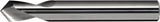 PROMAT NC-Anbohrer 3 mm VHM 90° mit Zylinderschaft – Für hochfeste Stähle & NE-Metalle