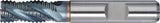 PROMAT Schaftfräser DIN 844 Typ NR 16 mm HSS-Co5 Weldon – Mehrschneider für Stahl & Guss