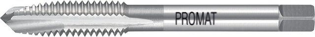 PROMAT Einschnittgewindebohrer DIN 352 Form B M3x0,5 mm HSS-Co ISO2 (6H) – für Durchgangsgewinde