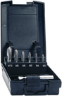EXACT Gewindebohrerbitsatz DIN 3126 M3-M10 7-teilig HSS-G Kunststoffbox