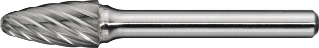 PROMAT Frässtift RBF INOX Ø10 mm Hartmetall Normalverzahnung fein, Schaft-Ø 6 mm