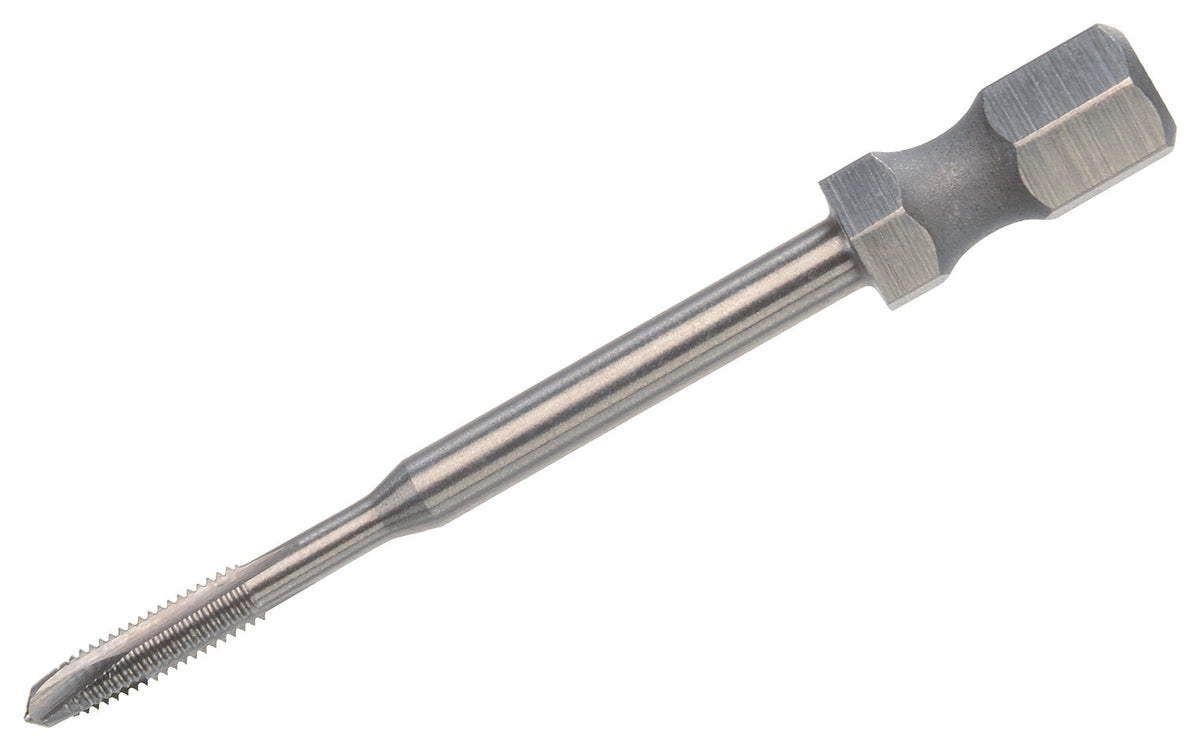 VÖLKEL Maschinengewindebohrer-Bit HSSE M3 x 0,50 mm mit Sechskantschaft