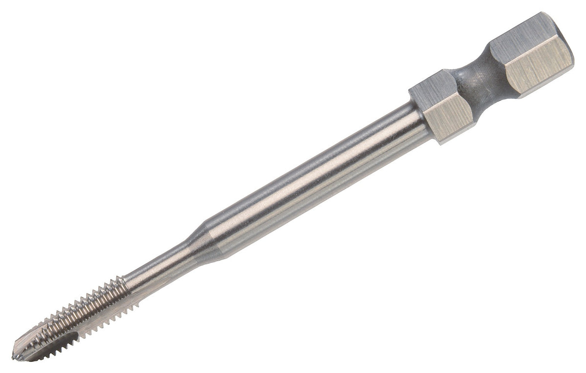 VÖLKEL Maschinengewindebohrer-Bit HSSE M3 x 0,50 mm mit Sechskantschaft