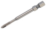 VÖLKEL Maschinengewindebohrer-Bit HSSE M3 x 0,50 mm mit Sechskantschaft