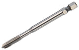 VÖLKEL Maschinengewindebohrer-Bit HSSE M3 x 0,50 mm mit Sechskantschaft