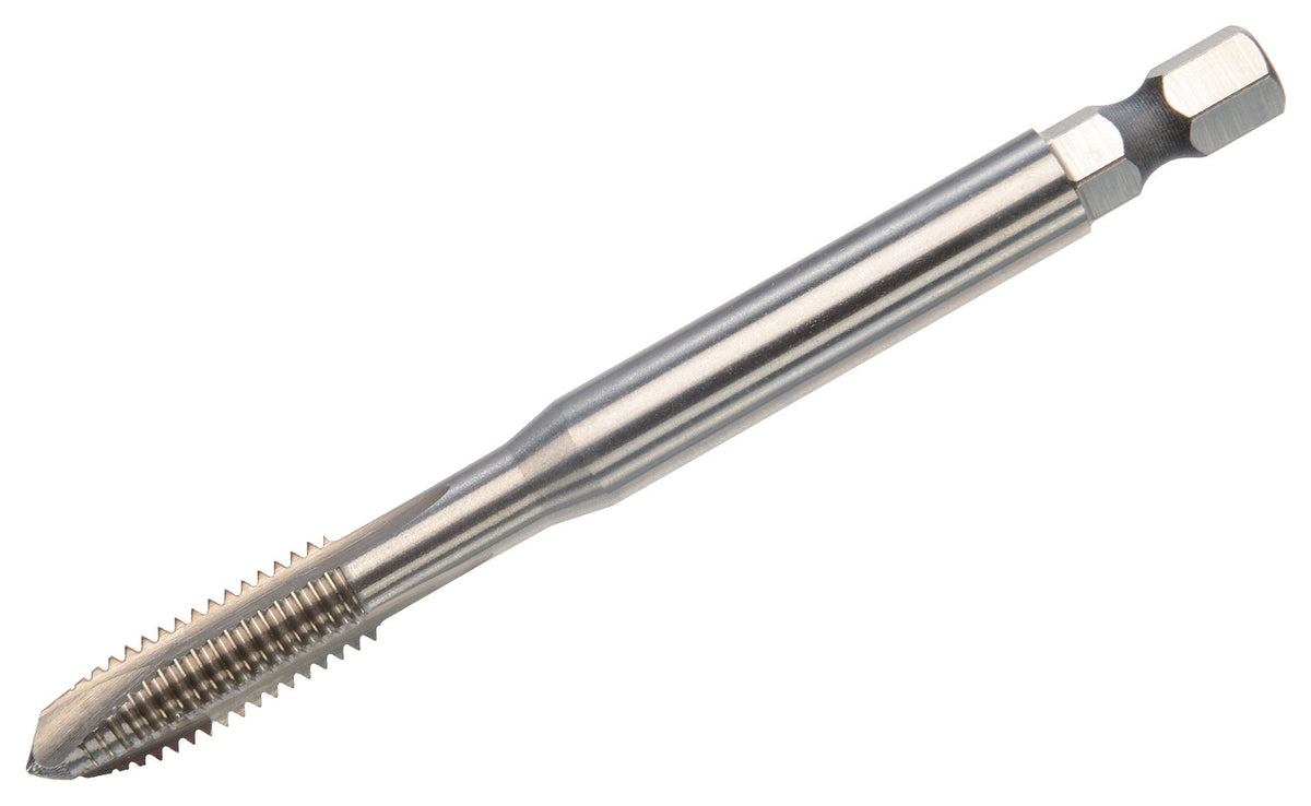 VÖLKEL Maschinengewindebohrer-Bit HSSE M3 x 0,50 mm mit Sechskantschaft