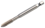 VÖLKEL Maschinengewindebohrer-Bit HSSE M3 x 0,50 mm mit Sechskantschaft