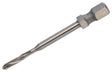 VÖLKEL Maschinengewindebohrer-Bit HSSE M3 x 0,50 mm mit 6,3 mm Sechskantschaft