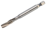 VÖLKEL Maschinengewindebohrer-Bit HSSE M3 x 0,50 mm mit 6,3 mm Sechskantschaft