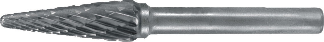 PROMAT Frässtift SKM Hartmetall Kreuzverzahnung Ø6 mm Schaft-Ø6 mm Kopflänge 13 mm