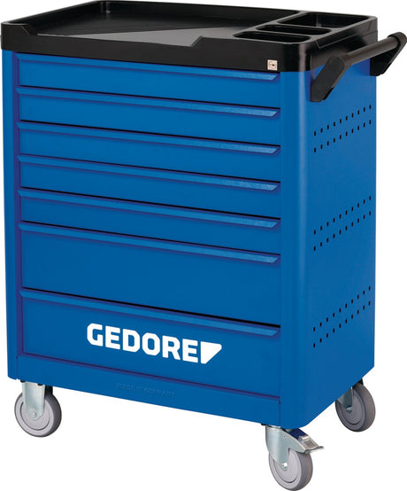 GEDORE Werkzeugwagen WSL-L-TS-308 workster, 7 Schubladen, 400 kg, Stahlblech
