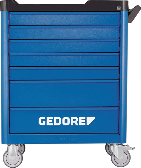 GEDORE Werkzeugwagen WSL-L-TS-308 workster, 7 Schubladen, 400 kg, Stahlblech