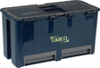 RAACO Werkzeugkoffer Compact 27 – 6 Einsteckfächer, 2 Schubladen, 30 kg Tragkraft, Polypropylen