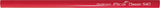 Zimmermannsbleistift Pica Classic 540 2H ovale Form 24 cm rot Packung mit 100 Stück