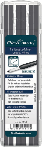 12x graphit/schwarz / BIG Dry 6051 / graphit, schwarz