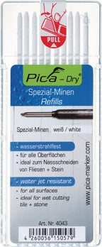 10x weiß / 10 Minen / weiß