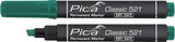 PICA Permanentmarker Classic schwarz mit Rundspitze 1-4 mm – 10 Stück