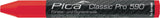 PICA Förster-/Signierkreide Classic PRO 590 weiß, 6-eckig, Ø 12 mm, 12 Stück/Schachtel