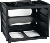 RAACO Sortimentskastentresor B376xT310xH265mm aus Polypropylen mit 4 Fächern