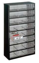 RAACO Kleinteilemagazin 8 Schubladen galvanisiertes Stahlblech 306x150x552 mm