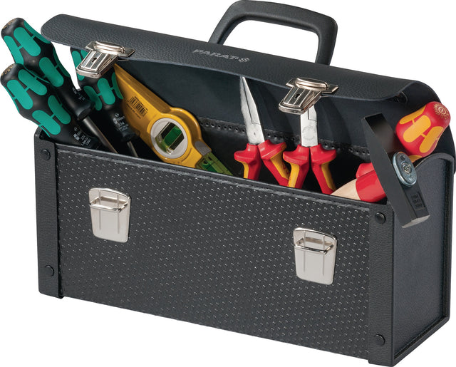 PARAT Werkzeugtasche 370x140x190 mm 7 l aus Rindsleder und Con-Pearl®