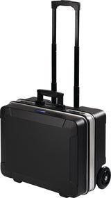 PROMAT Schalenkoffer rollbar 36 l ABS-Kunststoff mit Teleskopauszug und Zahlenschloss