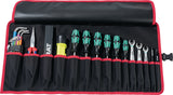 PARAT Werkzeugrolltasche 8 Fächer 410x330 mm Nylon schwarz/rot – Steckverschluss