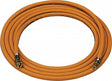 SIEVERT Propangasschlauch 4x4mm G3/8" LH x G3/8" LH Hochdruck 2m – Komplett montiert