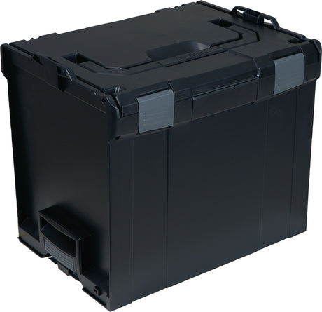 BS SYSTEMS Werkzeugkoffer L-BOXX 102 mit transparentem Deckel – stapelbar, ABS, 445 x 358 x 118 mm
