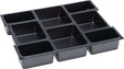 BS SYSTEMS Kleinteileeinsatz L-BOXX® LB 102 B404xT312xH61mm Polystyrol mit 8 Mulden