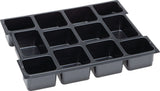 BS SYSTEMS Kleinteileeinsatz L-BOXX® LB 102 B404xT312xH61mm Polystyrol mit 8 Mulden
